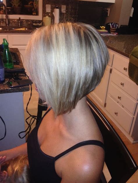 bob haircut stacked angled|photos of stacked bob hairstyles.